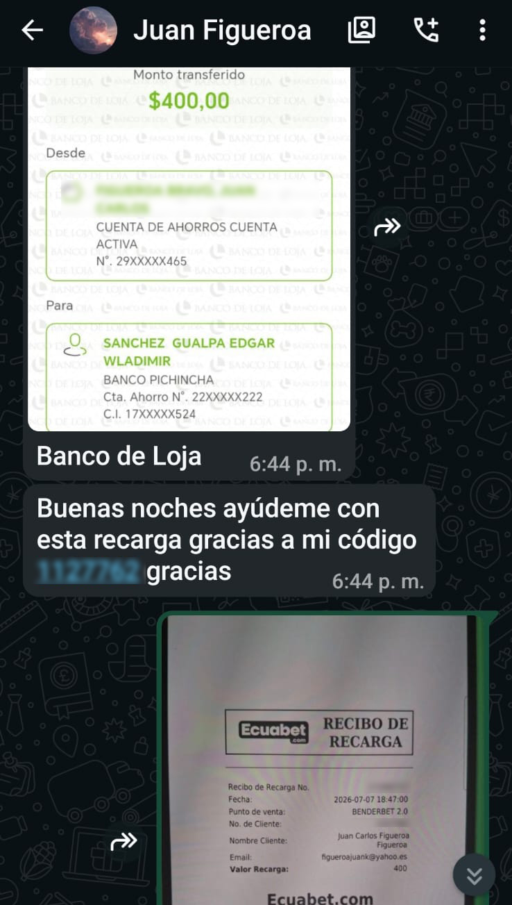 Comprobante de cliente